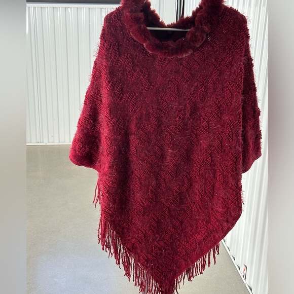 Pancho Knit Sweater OS - Picture 4 of 6